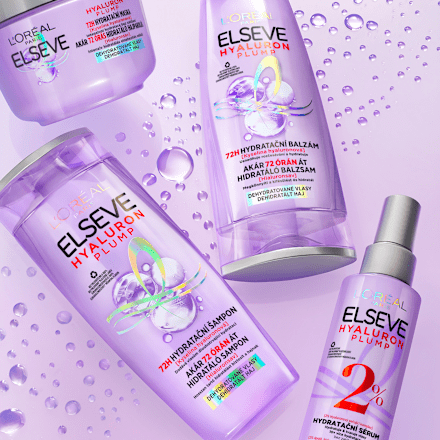 šampon na vlasy Hyaluron Plump L'ORÉAL PARiS ELSEVE