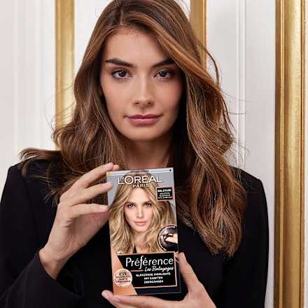 Les Balayage Highlights für Hellblondes bis Dunkelblondes Haar L'ORÉAL PARiS PRÉFÉRENCE