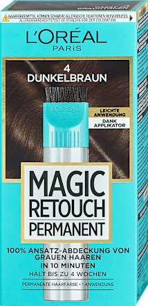 Magic Retouch Permanente Ansatz-Abdeckung - Nr. 4 Dunkelbraun L'ORÉAL PARiS MAGIC RETOUCH