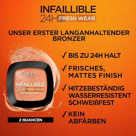Bronzing Puder Infaillable 24h 350 Medium L'ORÉAL PARiS