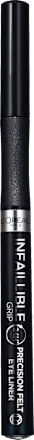 Infaillible Grip Precision Felt tuš za oči – 01 Black L'ORÉAL PARiS