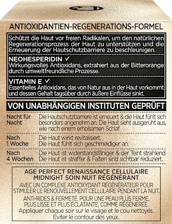 Anti Falten Nachtcreme Age Perfect L'ORÉAL PARiS