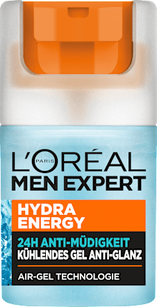 Hydra Energy 24H Anti-Müdigkeit Kühlendes Gel Anti-Glanz L'ORÉAL PARiS MEN EXPERT
