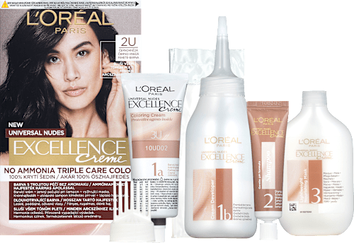 Farba na vlasy Universal Nudes - 2U čierno-hnedá L'ORÉAL PARiS EXCELLENCE Creme