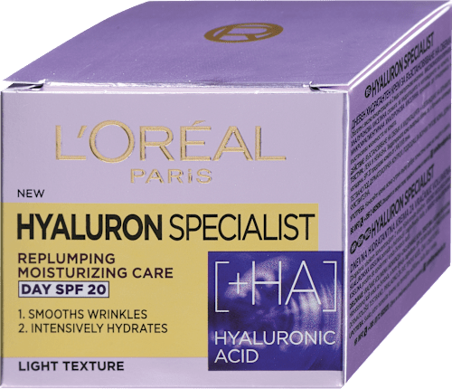 Dnevna vlažilna krema za povrnitev volumna Hyaluron Specialist   L'ORÉAL PARiS