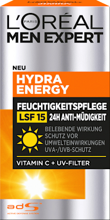 Gesichtscreme Hydra Energy 24h LSF15 L'ORÉAL PARiS MEN EXPERT
