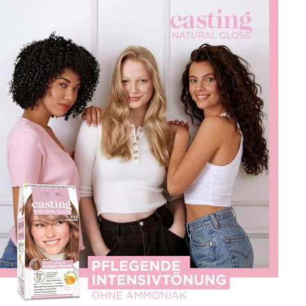 Intensivtönung Natural Gloss 723 Mandelblond  L'ORÉAL PARiS CASTING Crème Gloss