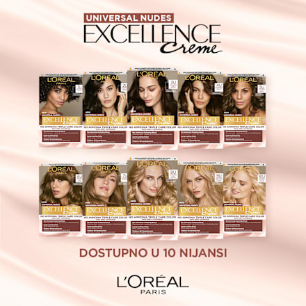 Boja za kosu Universal Nudes – 4U Universal Brown L'ORÉAL PARiS EXCELLENCE Creme