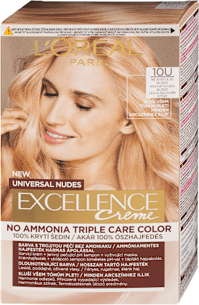 Farba na vlasy Universal Nudes - 10U najsvetlejšia blond L'ORÉAL PARiS EXCELLENCE Creme