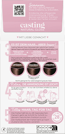 Intensivtönung Natural Gloss 323 Dunkle Schokolade  L'ORÉAL PARiS CASTING Crème Gloss