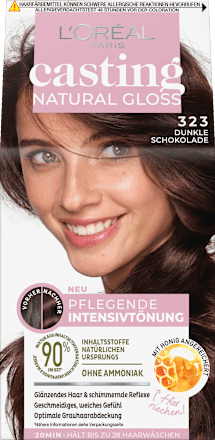Intensivtönung Natural Gloss 323 Dunkle Schokolade  L'ORÉAL PARiS CASTING Crème Gloss