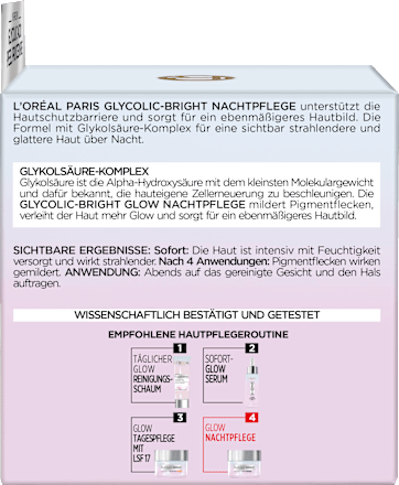 Nachtcreme Glycolic Bright  L'ORÉAL PARiS