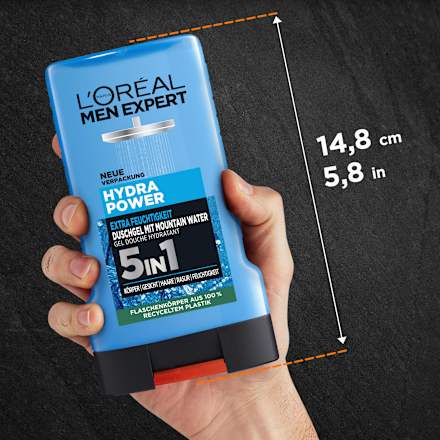 Duschgel Hydra Power 5in1 L'ORÉAL PARiS MEN EXPERT