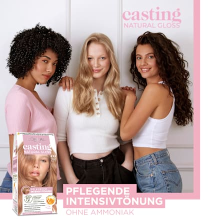 Intensivtönung Natural Gloss 823 Helles Latte-Blond  L'ORÉAL PARiS CASTING Crème Gloss