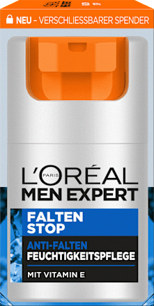 Gesichtscreme Anti-Falten, Feuchtigkeitspflege mit Vitamin E L'ORÉAL PARiS MEN EXPERT