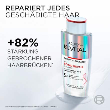 Shampoo Bond Repair Anti-Haarschäden L'ORÉAL PARiS ELVITAL