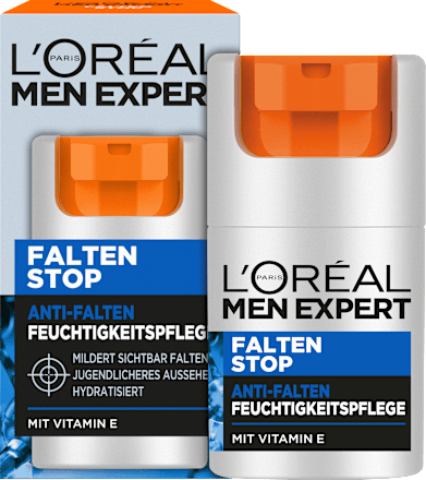 Gesichtscreme Anti-Falten, Feuchtigkeitspflege mit Vitamin E L'ORÉAL PARiS MEN EXPERT