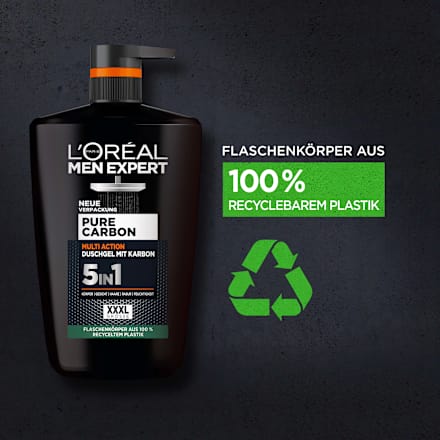 Duschgel Pure Carbon L'ORÉAL PARiS MEN EXPERT