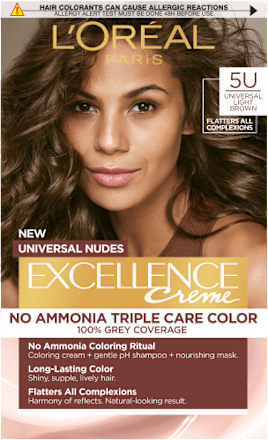 Boja za kosu Universal Nudes – 5U Universal Light Brown L'ORÉAL PARiS EXCELLENCE Creme