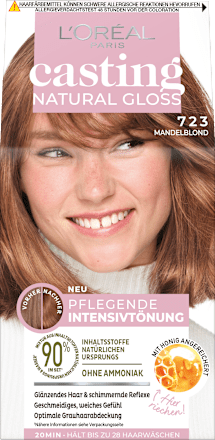 Intensivtönung Natural Gloss 723 Mandelblond  L'ORÉAL PARiS CASTING Crème Gloss