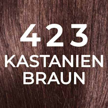 Intensivtönung Natural Gloss 423 Kastanienbraun  L'ORÉAL PARiS CASTING Crème Gloss