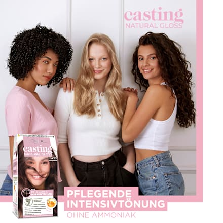 Intensivtönung Natural Gloss 423 Kastanienbraun  L'ORÉAL PARiS CASTING Crème Gloss