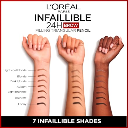 Augenbrauenstift Infaillible Brows 24h Filling Triangular 3.0 Brunette L'ORÉAL PARiS