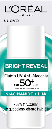 Bright Reveal Fluido UV anti-macchie con SPF50+ L'ORÉAL PARiS