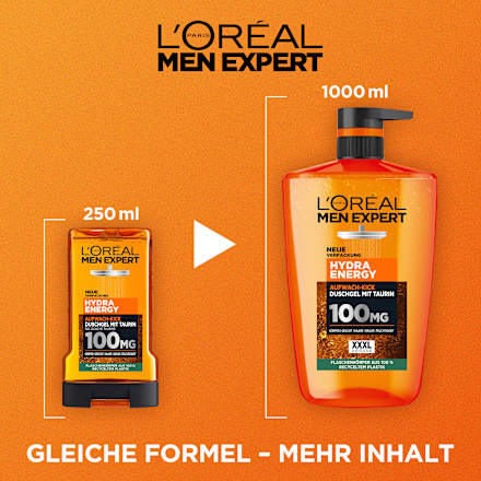 Duschgel Hydra Energy L'ORÉAL PARiS MEN EXPERT