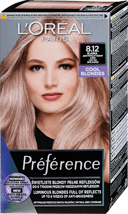 Boja za kosu – 8.12 Alaska Cool Blondes L'ORÉAL PARiS PRÉFÉRENCE