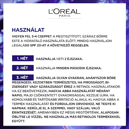 Revitalift arcszérum retinollal L'ORÉAL PARiS REVITALIFT