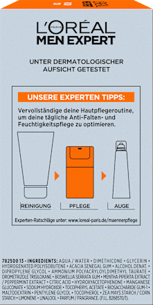 Gesichtscreme Anti-Falten, Feuchtigkeitspflege mit Vitamin E L'ORÉAL PARiS MEN EXPERT