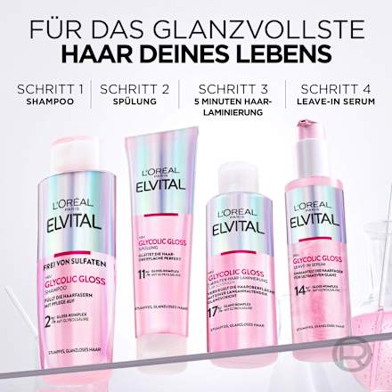 Leave-In Serum Glycolic Gloss L'ORÉAL PARiS ELVITAL
