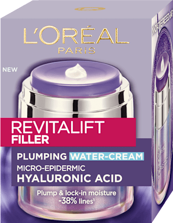 Vyplňujúci denný pleťový krém Revitalift Filler s kyselinou hyalurónovou L'ORÉAL PARiS REVITALIFT