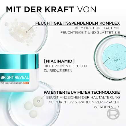 Feuchtigkeitscreme Bright Reveal Niacinamid+Mexoryl LSF 50 L'ORÉAL PARiS