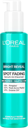 Bright Reveal Spot Fading Serum-In-Cleanser gel za pranje lica - niacinamid i salicilna kiselina L'ORÉAL PARiS