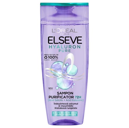 Hyaluron Pure șampon purificator L'ORÉAL PARiS ELSEVE