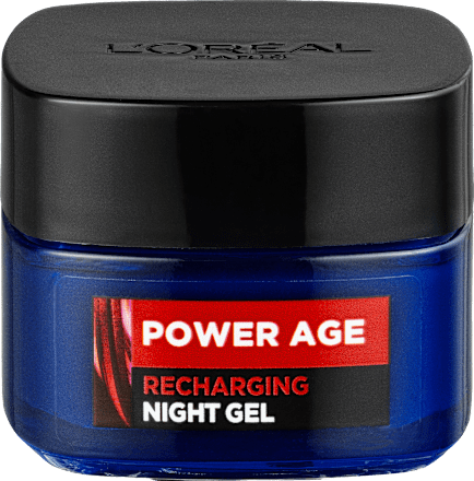 noční pleťový gel Power Age L'ORÉAL PARiS MEN EXPERT