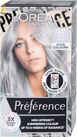 Boja za kosu VIVID COLOURS - SILVER GREY 10.112 SOHO L'ORÉAL PARiS PRÉFÉRENCE