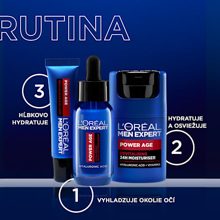 Očný krém Power Age Revitalising  L'ORÉAL PARiS MEN EXPERT