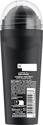 Antitranspirant Deo Roll-on Carbon Protect L'ORÉAL PARiS MEN EXPERT