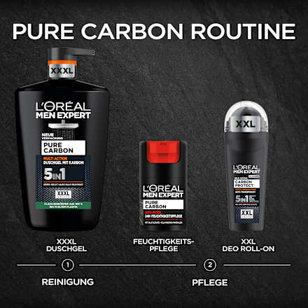 Antitranspirant Deo Roll-on Carbon Protect L'ORÉAL PARiS MEN EXPERT