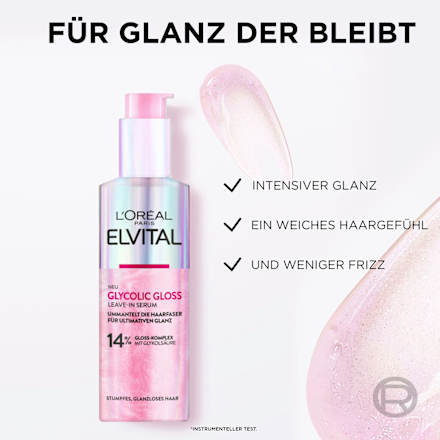Leave-In Serum Glycolic Gloss  L'ORÉAL PARiS ELVITAL