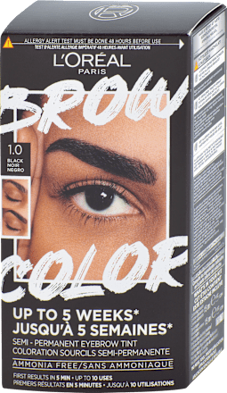 barva na obočí Brow Color 1.0 Black L'ORÉAL PARiS