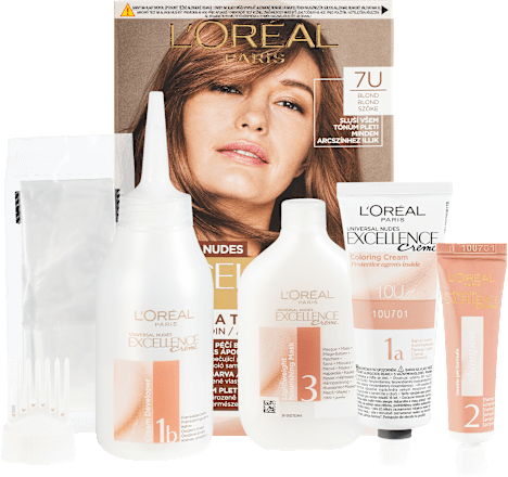 Farba na vlasy Universal Nudes - 7U blond L'ORÉAL PARiS EXCELLENCE Creme