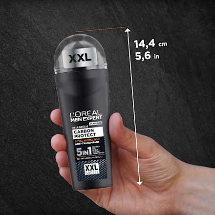 Antitranspirant Deo Roll-on Carbon Protect L'ORÉAL PARiS MEN EXPERT