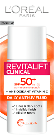 Revitalift Clinical anti-UV fluid za lice, SPF 50 L'ORÉAL PARiS