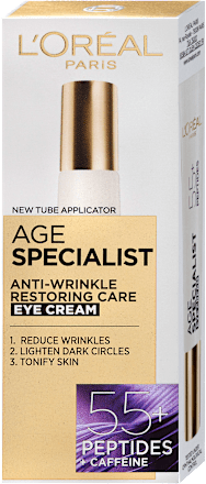Age Specialist cremă de ochi 55+ L'ORÉAL PARiS