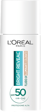 Fluido viso UV Bright Reveal illuminante SPF50 - colorazione chiara L'ORÉAL PARiS