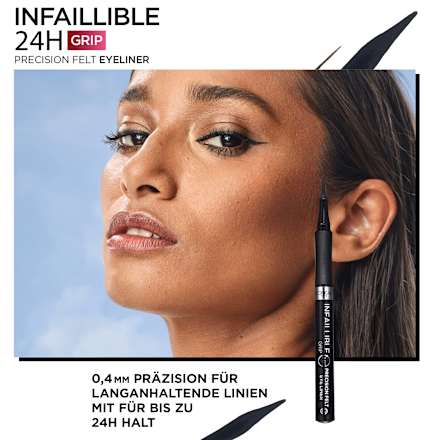 Eyeliner Precision Felt 01 Black L'ORÉAL PARiS